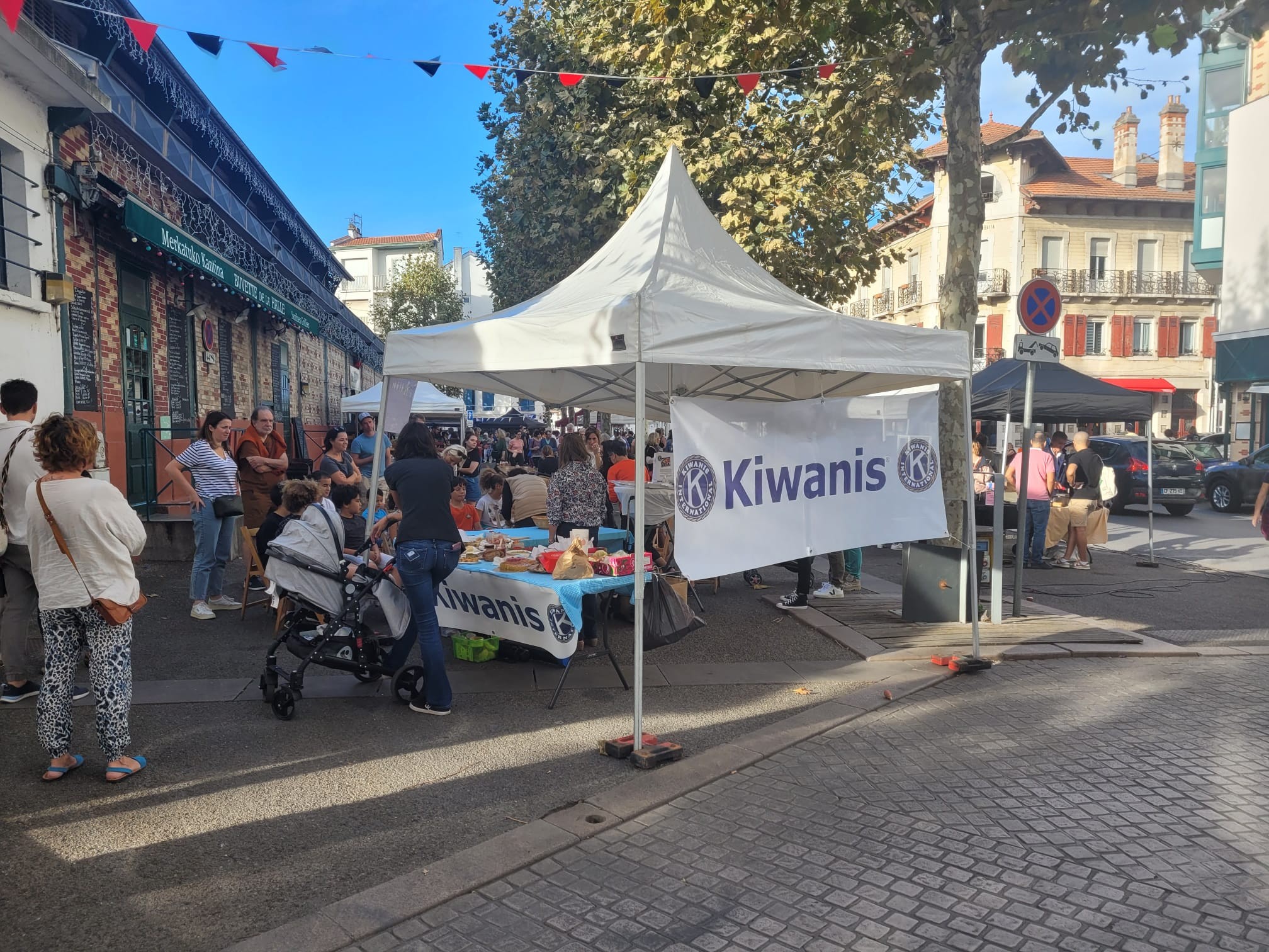 Le stand Kiwanis