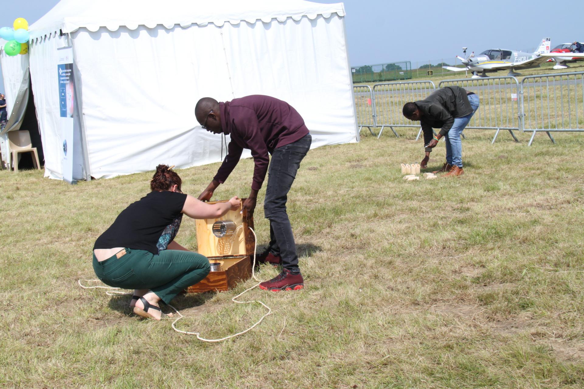 Les jeunes en action