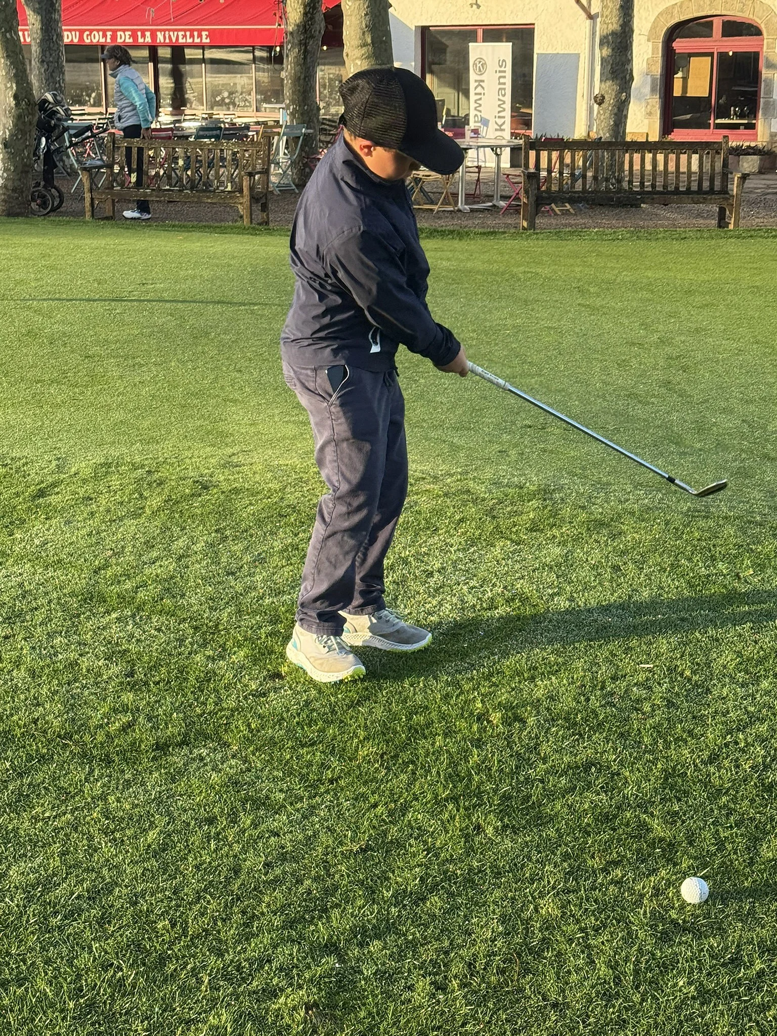 Les jeunes étaient présent