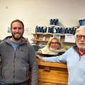 Une équipe tout sourire 