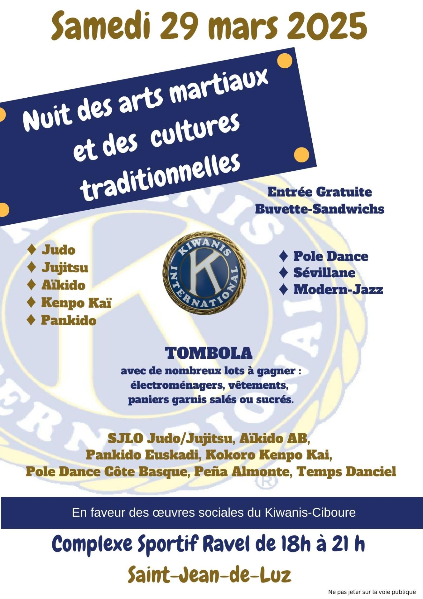 Nuit des arts martiaux 2025