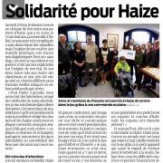 Solidarité pour Haize