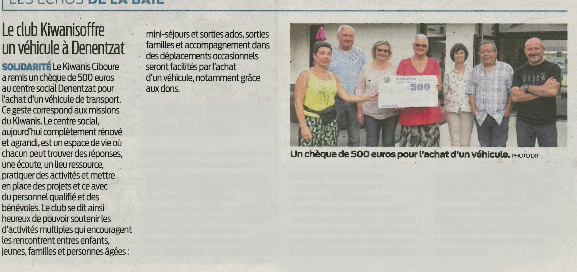 Le centre social Denentzat